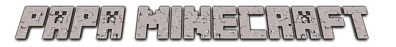 Papa Minecraft Logo